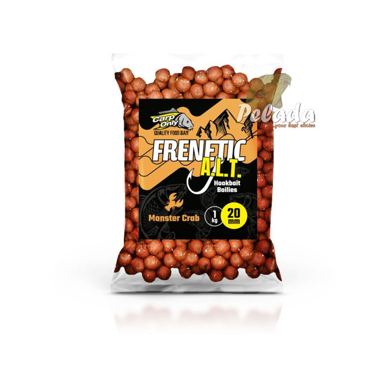 Carp-Only Frenetic A.L.T. Hookbait Boilies Monster Crab 1kg