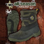 VASS Zateplené Vodeodolné Topánky All Season Fishing Boot Green/Black