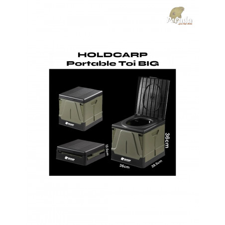 HOLDCARP Prenosná Skladacia Toaleta WC Portable Toi BIG