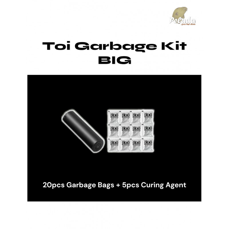 HOLDCARP WC Toi Garbage Kit BIG 20ks vrecko 5ks prípravok