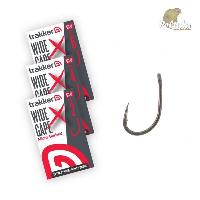 Trakker Háčik Wide Gape XS Hooks Micro Barbed s protihrotom 10ks