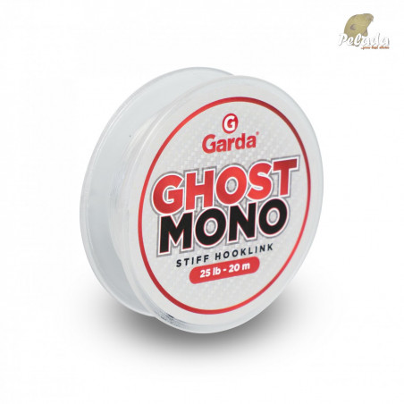 Garda Ghost Mono Stiff Hooklink 25lb 20m