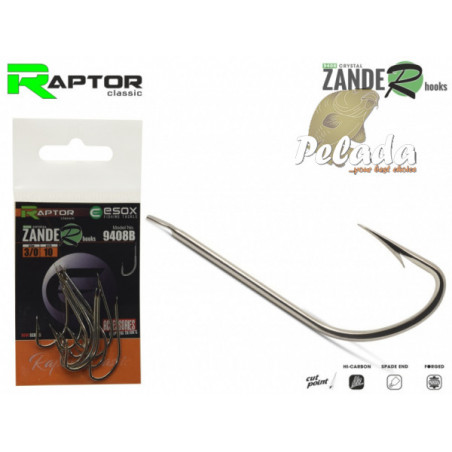 Esox Háčik na dravcov Raptor Zander 9408 B Hooks 10ks