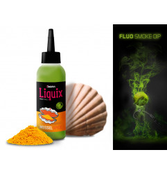 Fluo dip D SNAX LiquiX 100ml Mušľa-Korenie