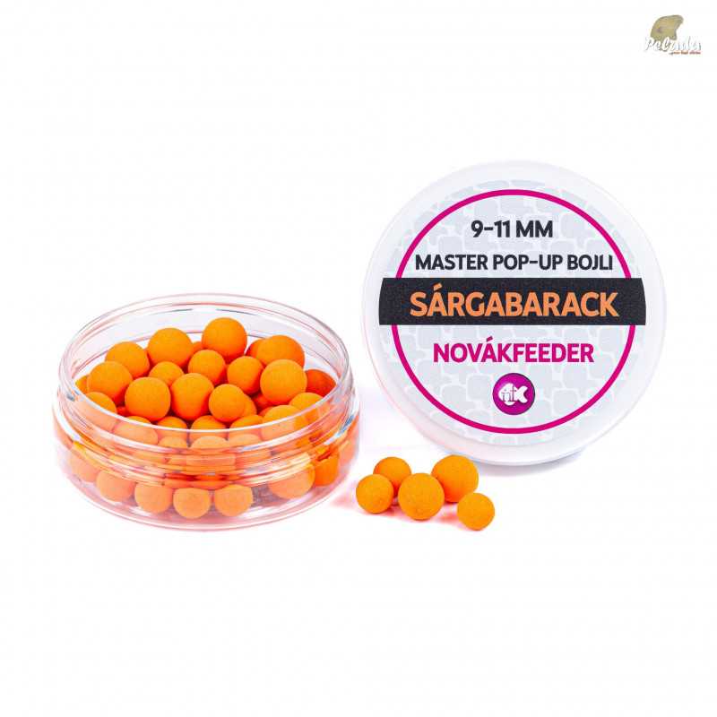 NOVÁKFEEDER Master Pop-Up Boilies 9-11mm 20g - Marhuľa