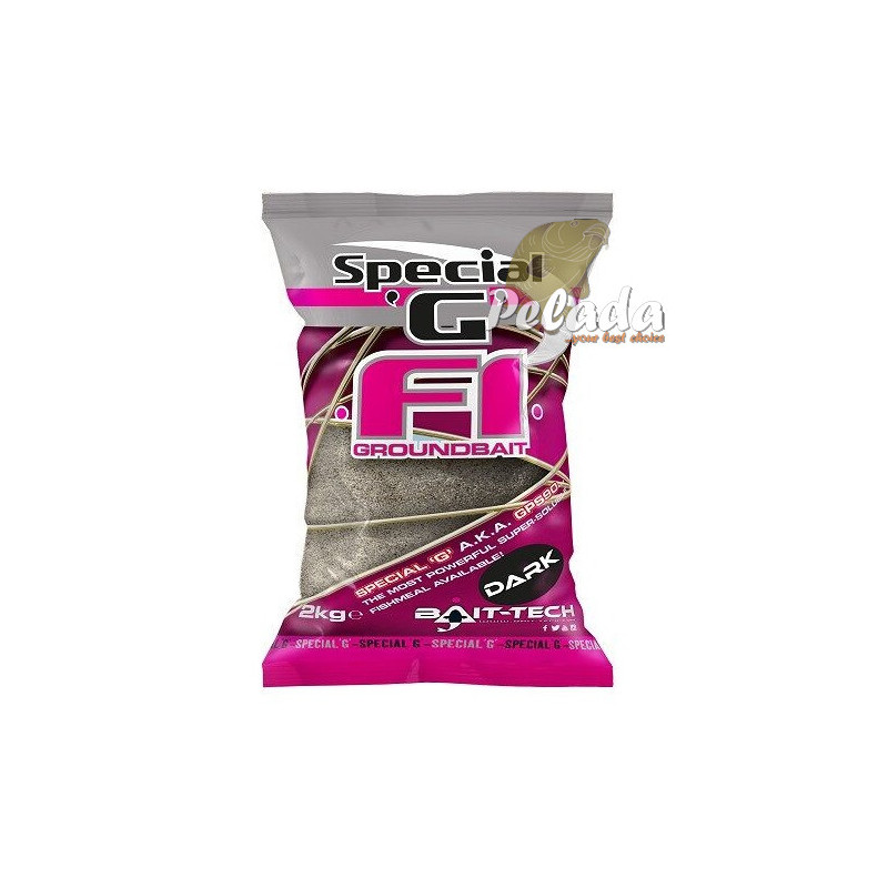 Bait-Tech Krmítková zmes Special G F1 Dark 2kg