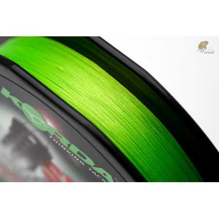 Korda Šnúra Spod Braid Fluoro Green 20lb 0,16mm 300m
