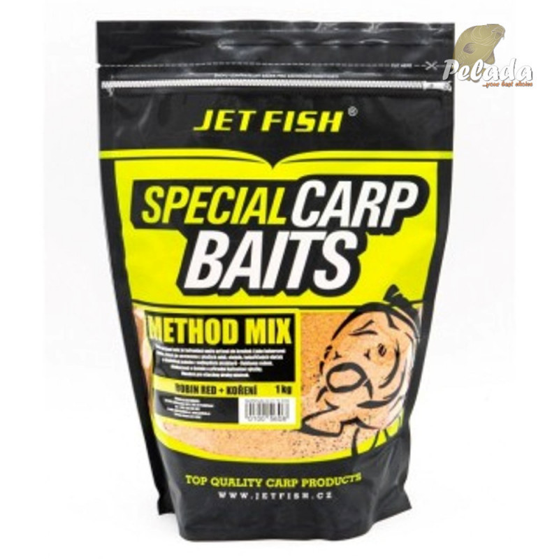 Jet Fish Method Mix 1kg - Robin Red + Korenie Jet Fish Method Mix 1kg - Robin Red + Korenie
