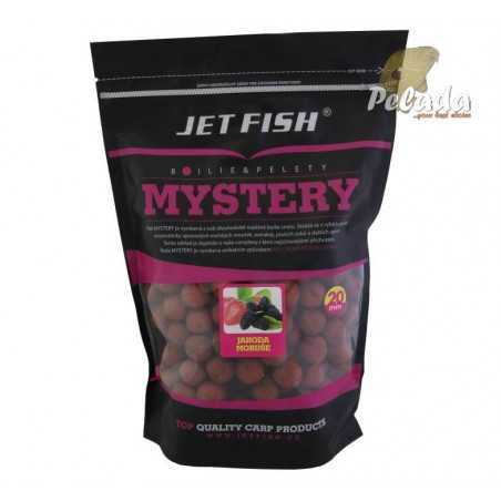 Jet Fish Boilies Mystery Jahoda Moruša 250g 20mm