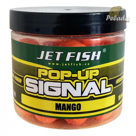 Jet Fish Plávajúce Boilies Signal Pop-Up 12mm 40g - Mango