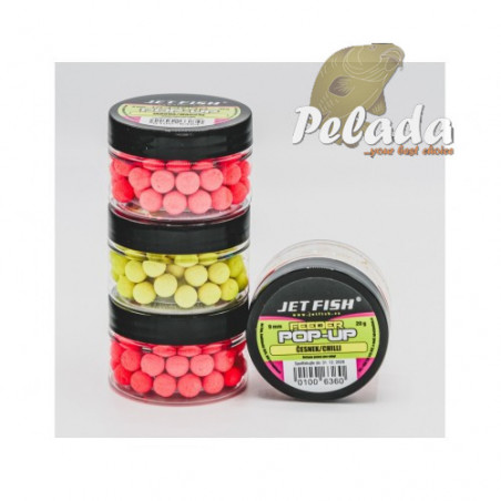 Jet Fish Feeder Mini Pop-Up 9mm 20g - Cesnak Chilli