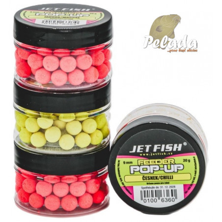 Jet Fish Feeder Mini Pop-Up 9mm 20g - Cesnak Chilli