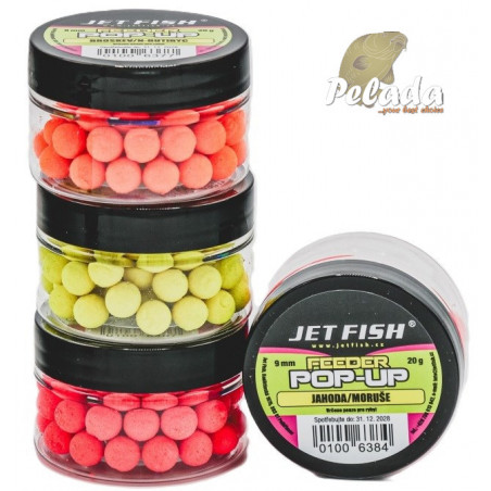 Jet Fish Feeder Mini Pop-Up 9mm 20g - Jahoda Moruša