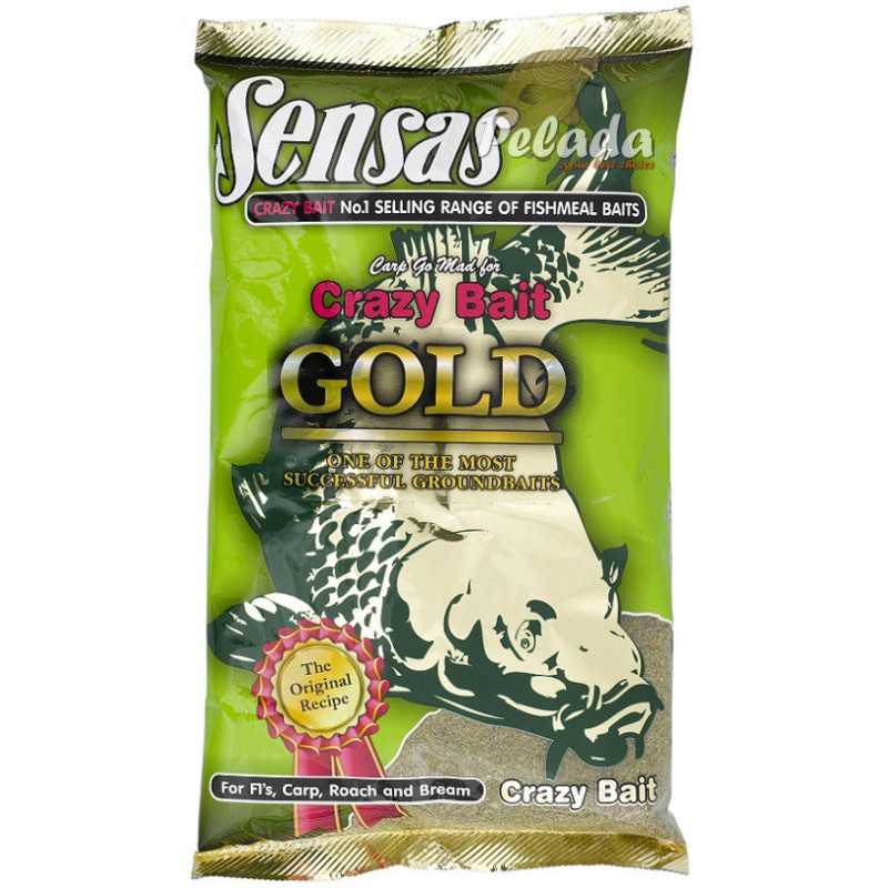 Sensas Krmivo Crazy Bait GOLD 1kg