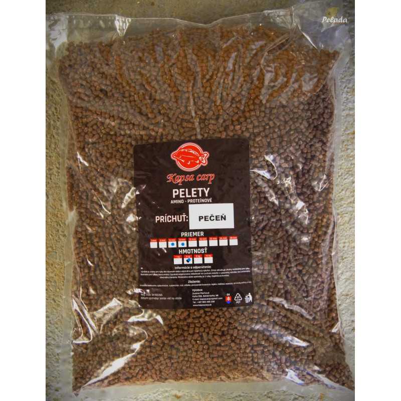 Kapsa Carp Pelety 1kg - Pečeň