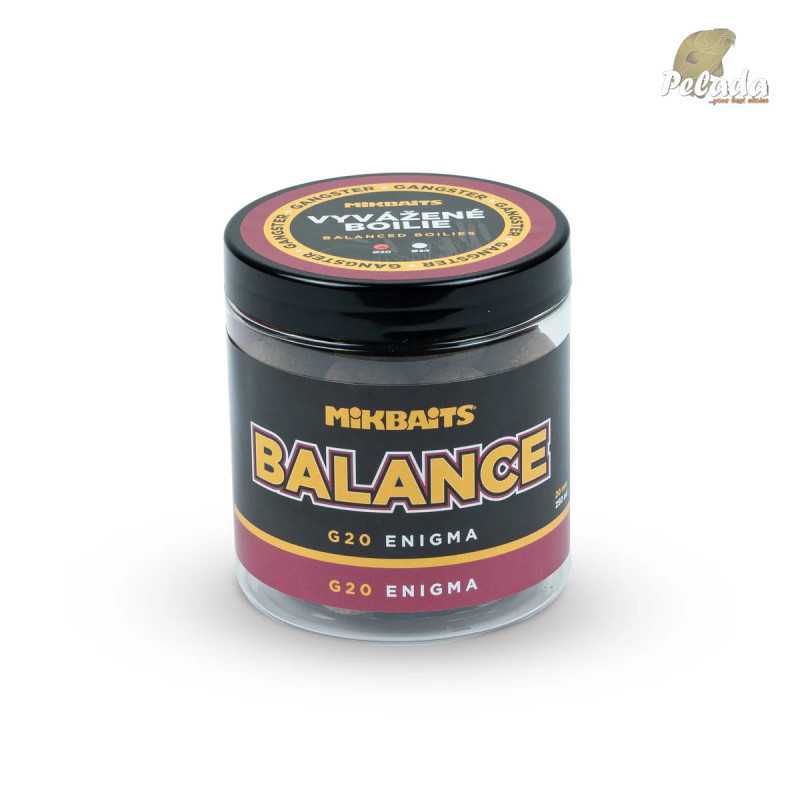 Mikbaits Vyvážené Boilies Gangster Enigma G20 Balance 250ml