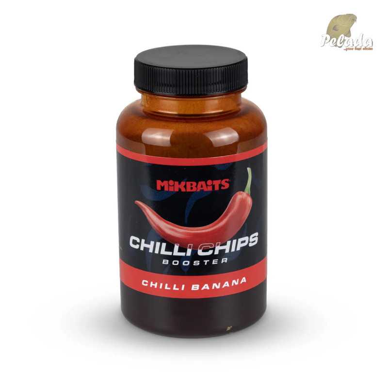 Mikbaits Chilli Chips Booster - Chilli Banana 250ml