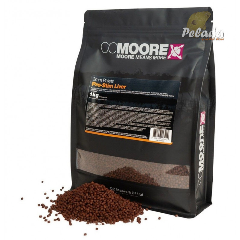 CC Moore Pelety Pro-Stim Liver Pellets 1kg