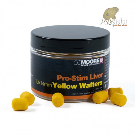 CC Moore Vyvážené Dumbells Wafters Pro-Stim Liver Yellow 10x14mm 65ks