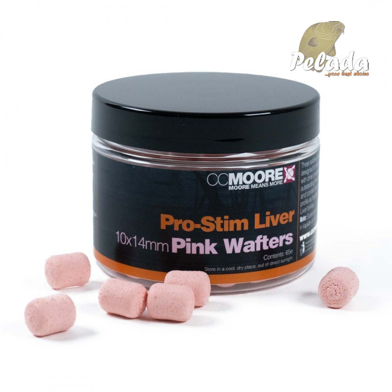 CC Moore Vyvážené Dumbells Wafters Pro-Stim Liver Pink 10x14m 65ks