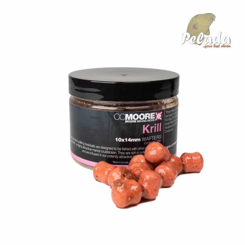 CC Moore Dipované Dumbells Krill Wafters 10x14mm 50ks