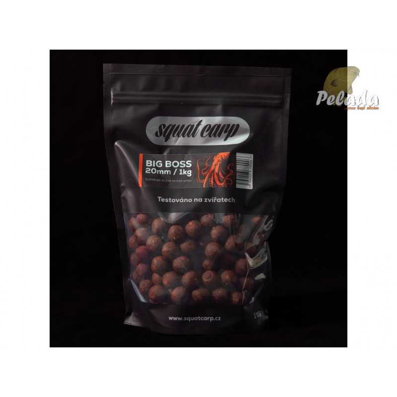 SQUAT Carp Hotové Boilies 1kg - BIG BOSS