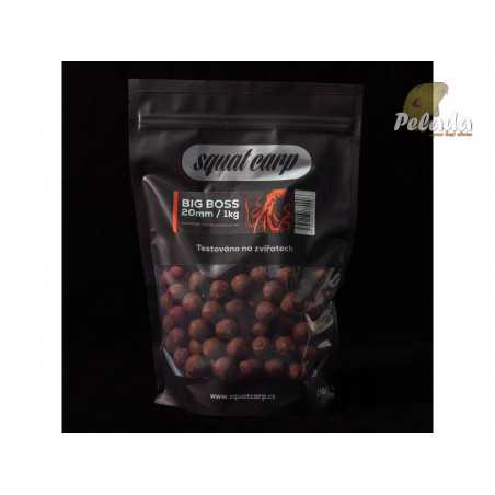 SQUAT Carp Hotové Boilies 1kg - BIG BOSS