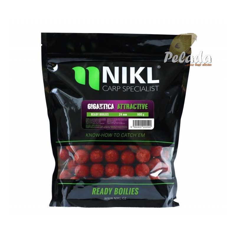 Nikl Hotové Boilies Gigantica ATTRACTIVE 900g