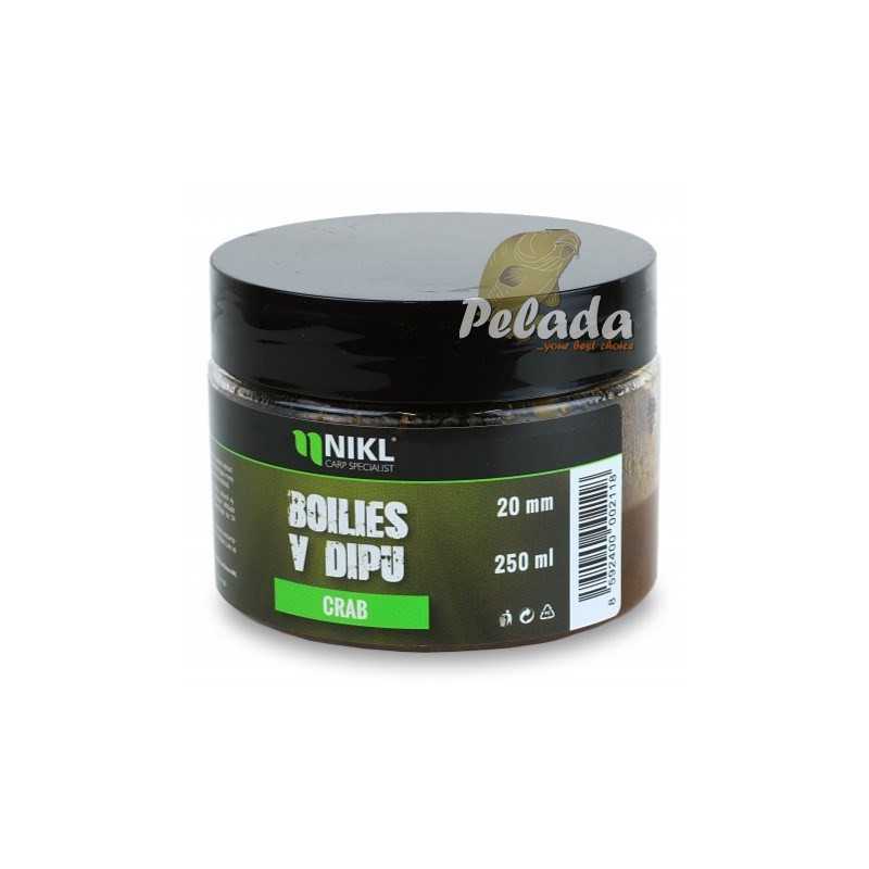 Nikl Boilies v dipe 250g - Crab