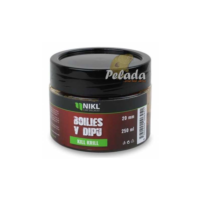 Nikl Boilies v dipe 250g - Kill Krill