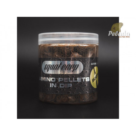 SQUAT Carp AMINO Pelety v dipe 15mm 180g - ANCHOVY+