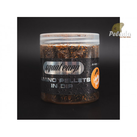 SQUAT Carp AMINO Pelety v dipe 15mm 180g - HERO KRILL