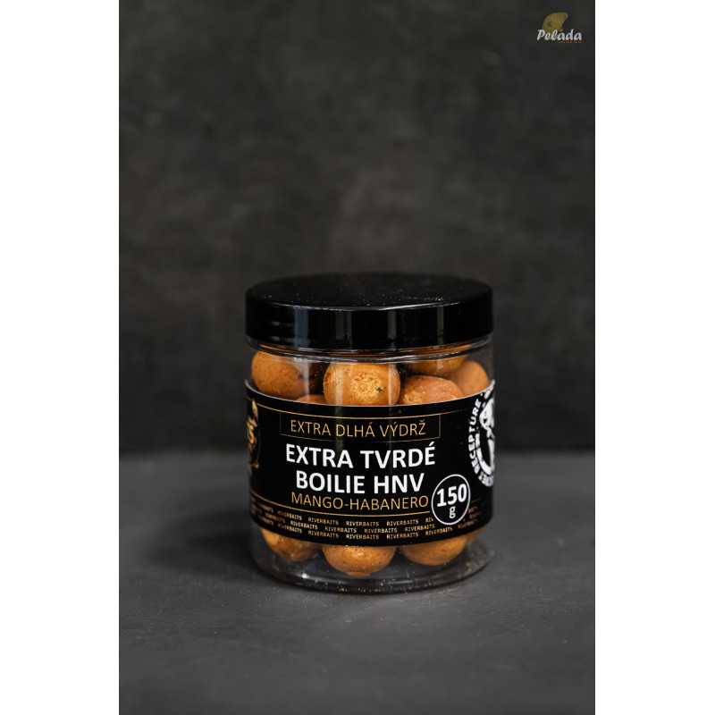 RIVERBAITS Extra Tvrdé Boilies MANGO HABANERO 150g