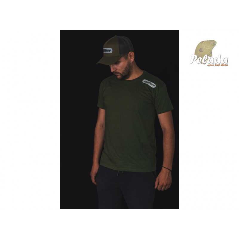 SQUAT Carp Tričko Zelené Green so štýlovým logom