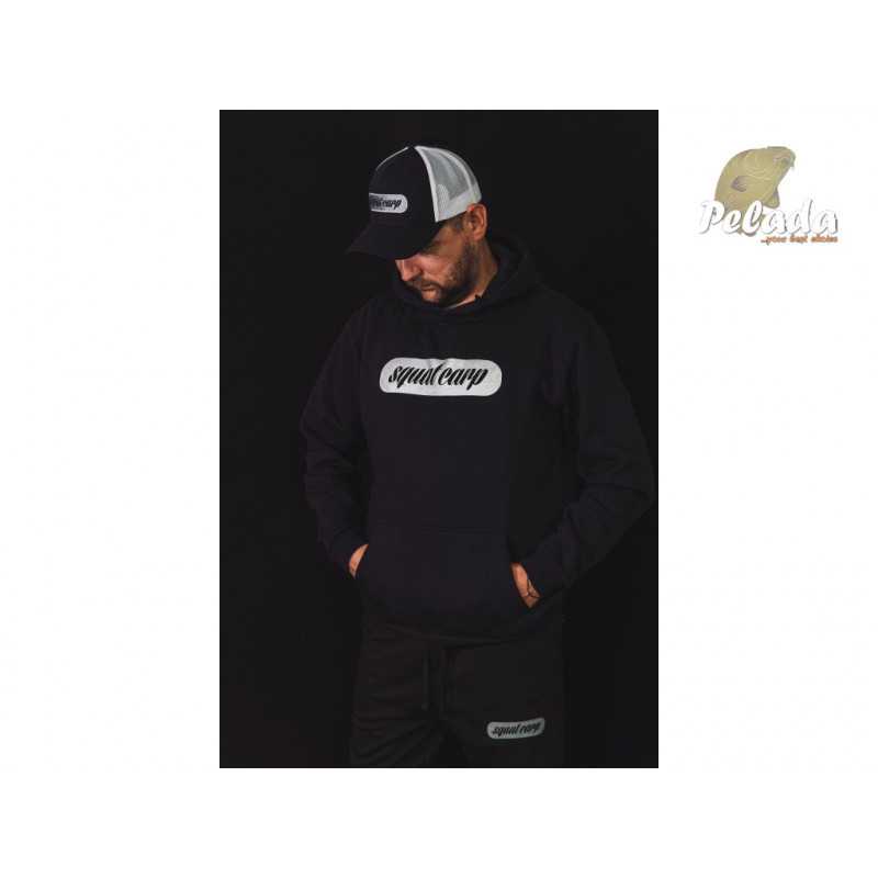 SQUAT Carp Mikina Čierna Black so štýlovým logom