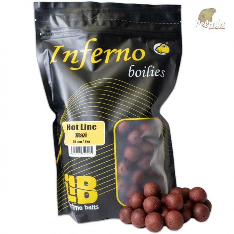 Carp Inferno Hotové Boilies Hot Line Xtazi 1kg