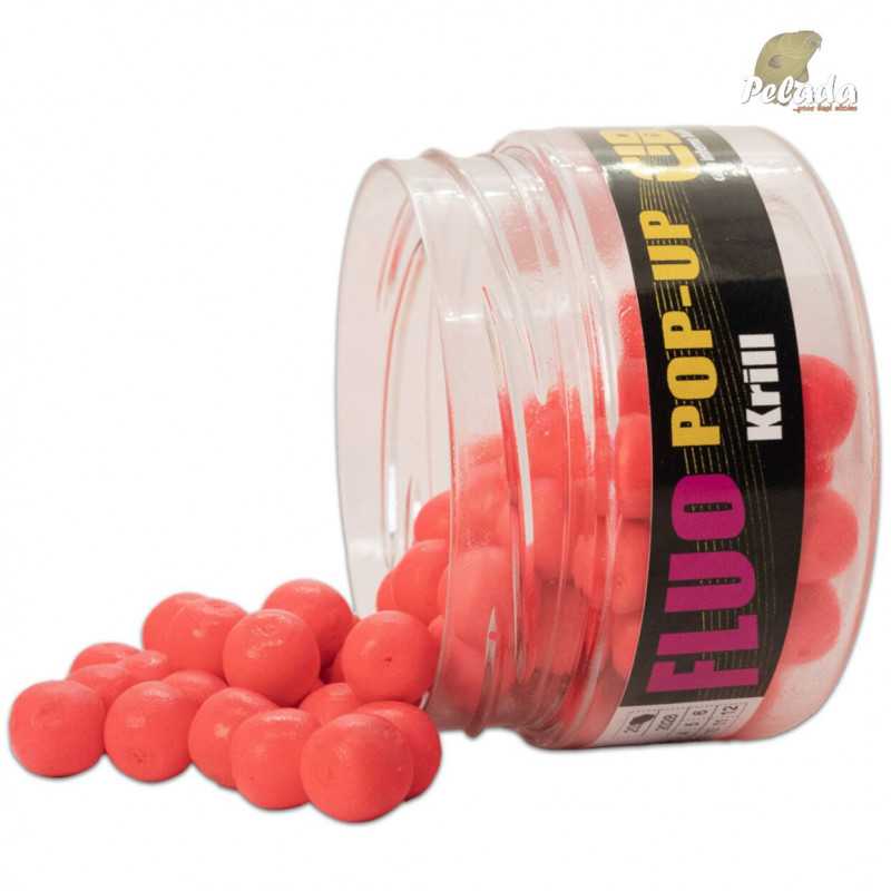 Carp Inferno Plávajúce Pop-Up Boilies Fluo 12mm 200ml Krill