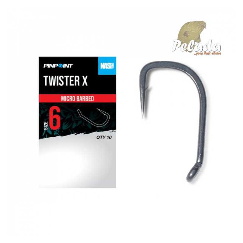 Nash Háčiky Twister X Micro Barbed 10ks