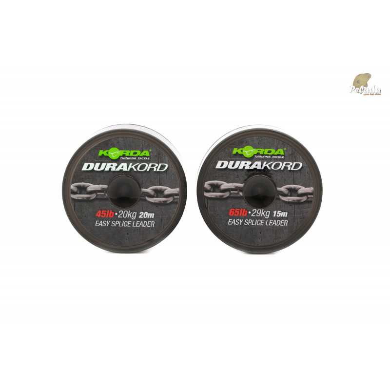 Korda Dura-Kord Dyneema Spliceable Leader 65lb 15m