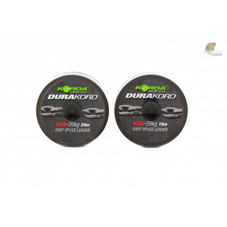 Korda Dura-Kord Dyneema Spliceable Leader 65lb 15m