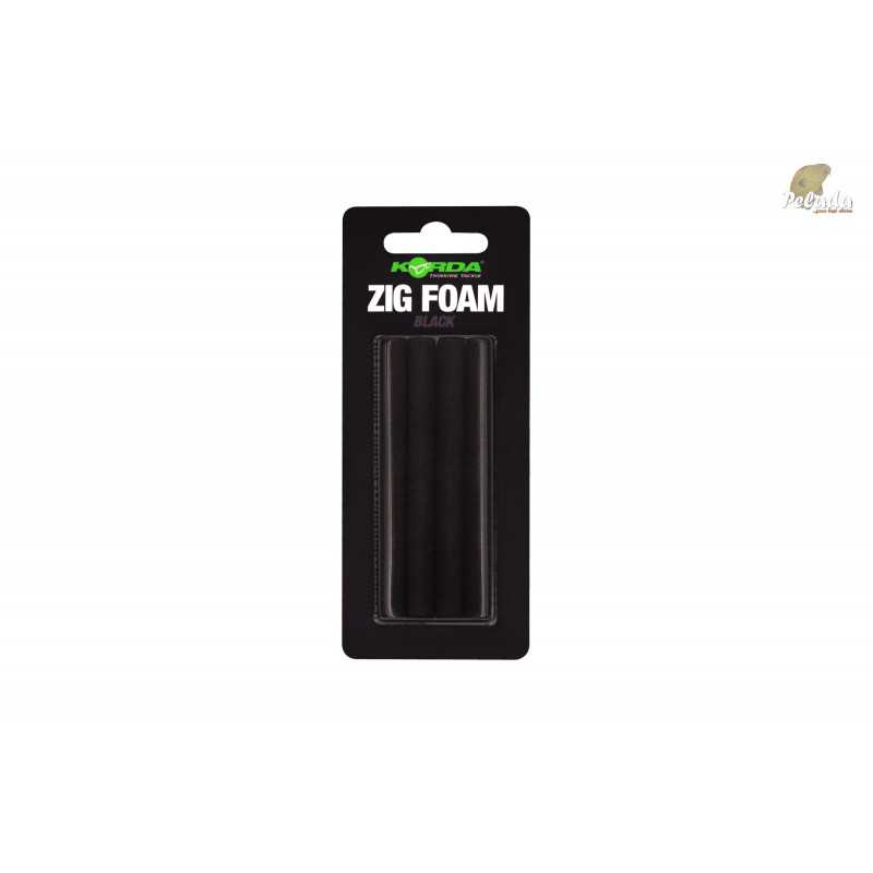 Korda Plávajúca Pena Zig Foam Black Čierna 4ks
