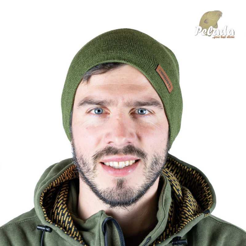 Mikbaits Čiapka Kulich Zelená Merino Beanie