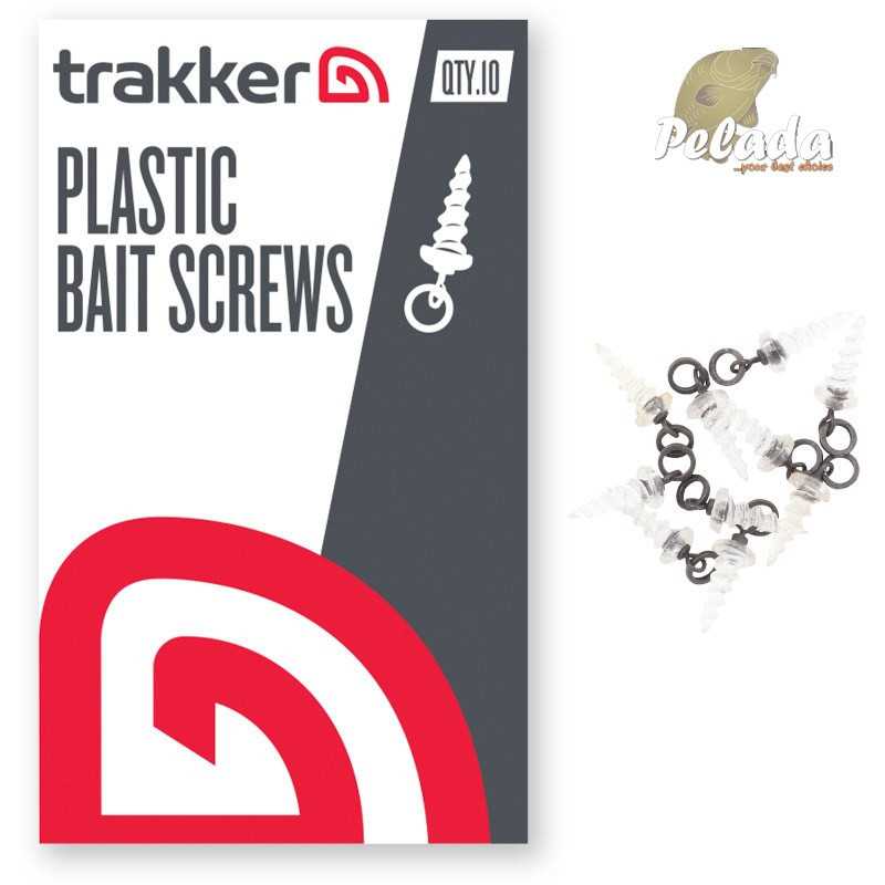 Trakker Vrtáčik Plastic Bait Screws 10ks