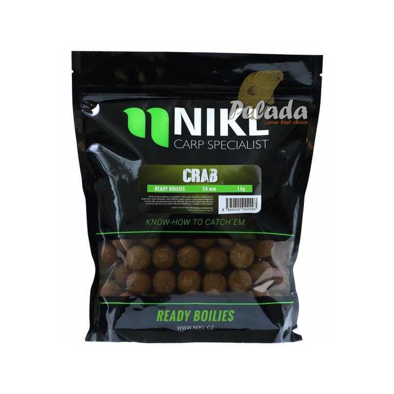 Nikl Ready Hotové Boilies Crab 30mm 1kg