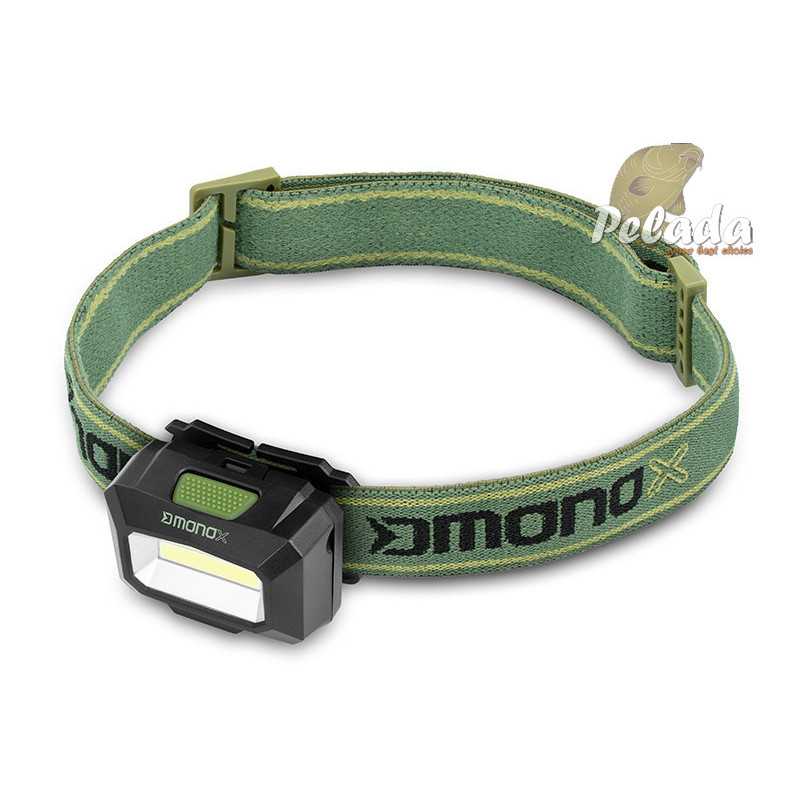 Čelová lampa Delphin MONOX