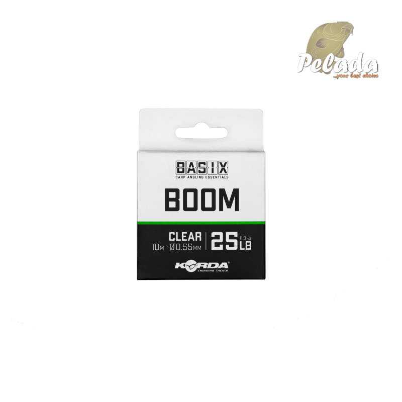 Korda Fluorocarbon Basix Boom 25lb 0,55mm 11,3kg 10m