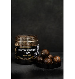 RIVERBAITS HNV Chytacie Boilies v dipe BONITO SQ / Squid Oliheň 150g