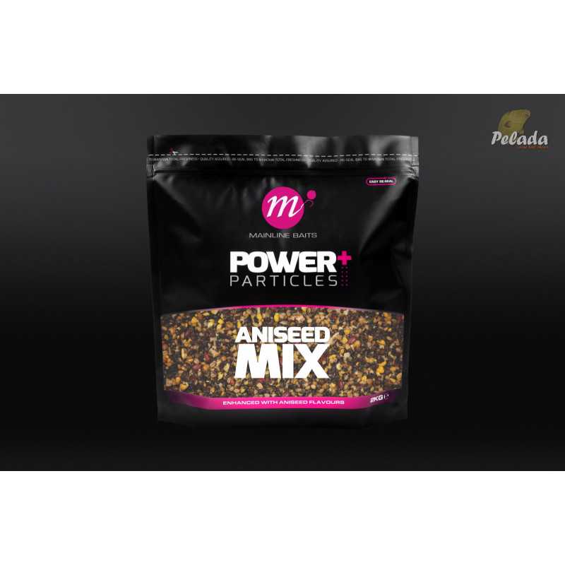 Mainline Ochutený Partikel Power+ Aniseed Mix 2kg