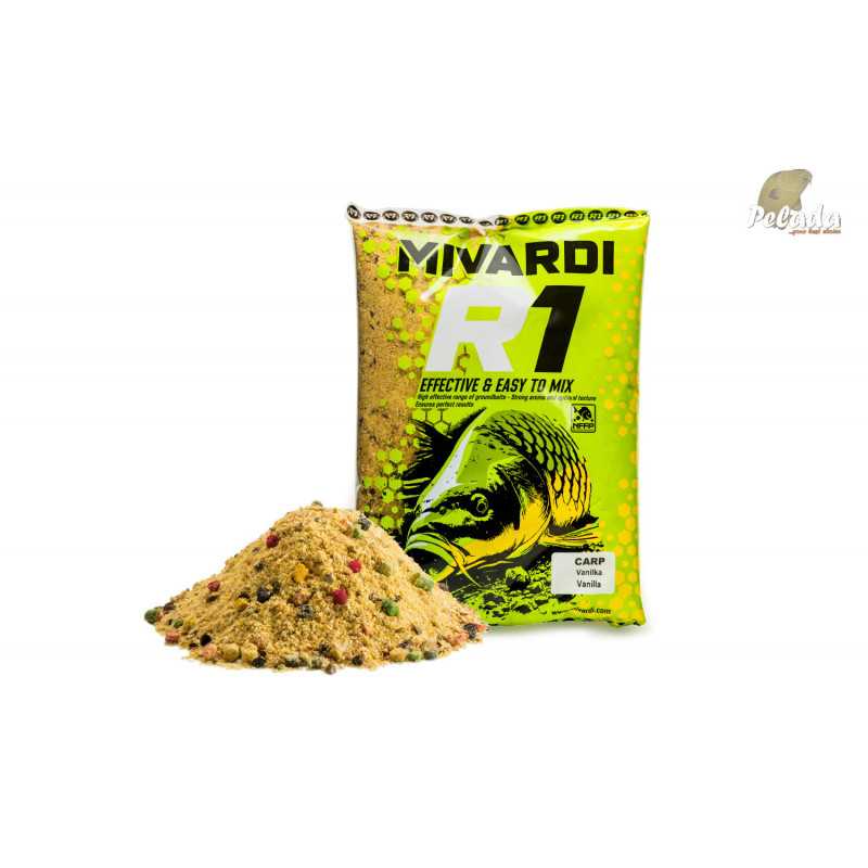 Mivardi Krmivo R1 CARP Vanilka 950g