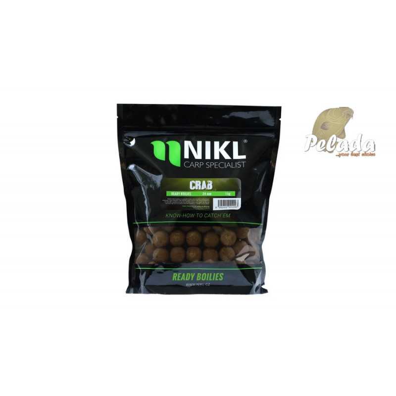 Nikl Ready hotové boilies Crab 24mm 3kg